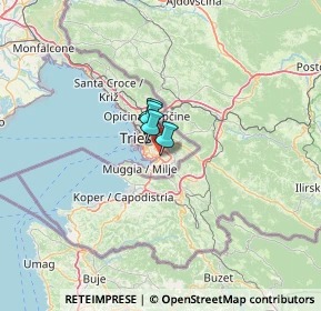 Mappa Via Sergio Forti, 34148 Trieste TS, Italia (59.47846)