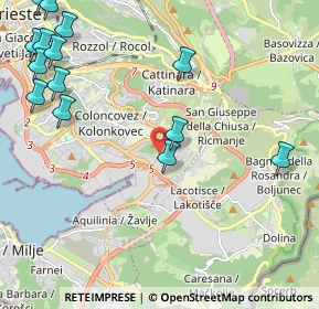 Mappa Via Sergio Forti, 34148 Trieste TS, Italia (2.91)