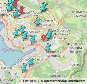 Mappa Via Sergio Forti, 34147 Trieste TS, Italia (2.6295)
