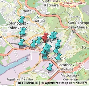 Mappa Via Sergio Forti, 34147 Trieste TS, Italia (0.698)