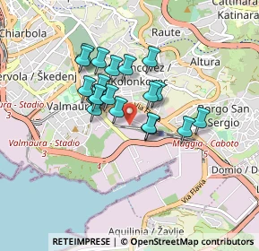 Mappa Trieste, 34148 Trieste TS, Italia (0.6405)