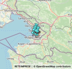 Mappa Trieste, 34148 Trieste TS, Italia (33.70154)
