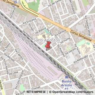 Mappa Via Palermo, 26, 21052 Busto Arsizio, Varese (Lombardia)