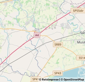 Mappa 30020 Meolo VE, Italia (6.5415)