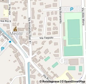 Mappa 30020 Meolo VE, Italia (0.116)