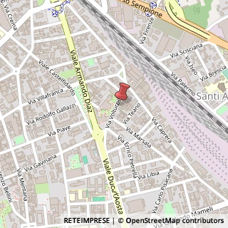 Mappa Via Volturno, 8, 21052 Busto Arsizio, Varese (Lombardia)