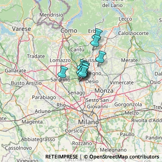 Mappa Via Maria Gaetana Agnesi, 20031 Cesano Maderno MB, Italia (5.12727)