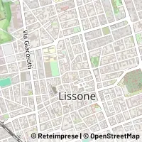 Mapa Lissone