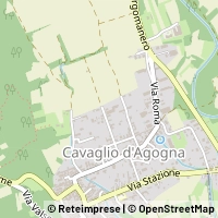 Hartă Cavaglio d'Agogna