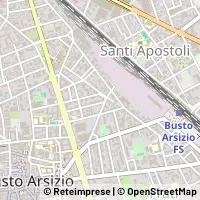 Karte Busto Arsizio