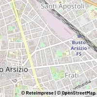 Karte Busto Arsizio