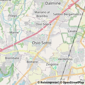 Mappa Osio Sotto
