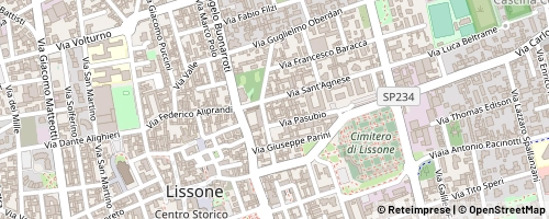Mappa Lissone