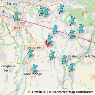Mappa Via San Martino, 24050 Calcinate BG, Italia (4.71429)