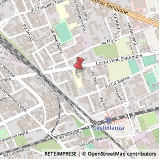 Mappa Corso XX Settembre, 82, 21052 Busto Arsizio, Varese (Lombardia)