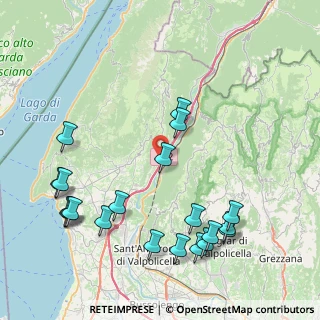 Mappa Località Cà di Sopra, 37020 Dolcè VR, Italia (9.8335)