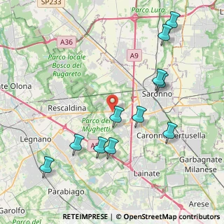 Mappa Via Galileo Galilei, 21040 Uboldo VA, Italia (4.41364)