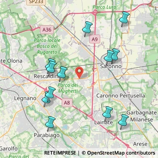 Mappa Via Galileo Galilei, 21040 Uboldo VA, Italia (4.685)
