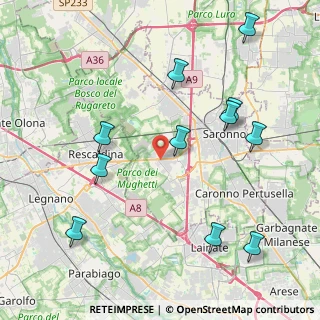 Mappa Via Galileo Galilei, 21040 Uboldo VA, Italia (4.67636)