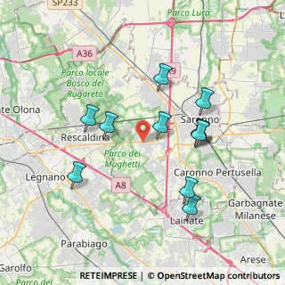 Mappa Via Galileo Galilei, 21040 Uboldo VA, Italia (3.47818)