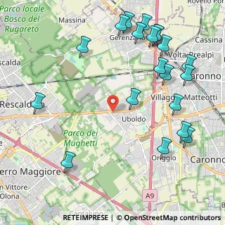 Mappa Via Galileo Galilei, 21040 Uboldo VA, Italia (2.6555)