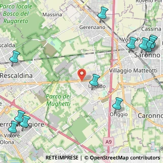 Mappa Via Galileo Galilei, 21040 Uboldo VA, Italia (3.39333)