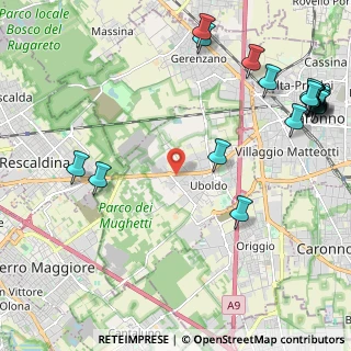 Mappa Via Galileo Galilei, 21040 Uboldo VA, Italia (3.062)
