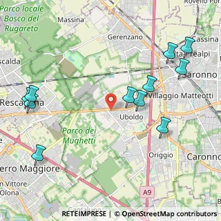 Mappa Via Galileo Galilei, 21040 Uboldo VA, Italia (2.52727)