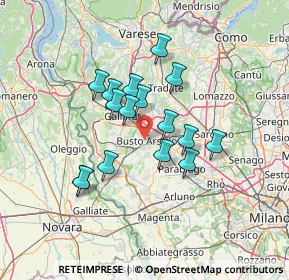 Mappa Piazza S. Michele, 21052 Busto Arsizio VA, Italia (10.95188)