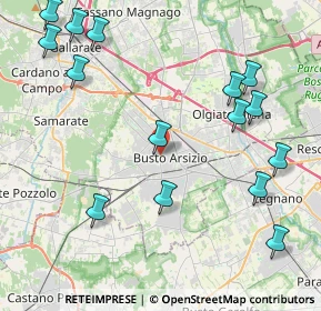 Mappa Piazza S. Michele, 21052 Busto Arsizio VA, Italia (5.11467)