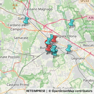 Mappa Piazza S. Michele, 21052 Busto Arsizio VA, Italia (2.27636)