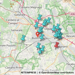 Mappa Piazza S. Michele, 21052 Busto Arsizio VA, Italia (3.382)