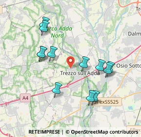 Mappa Via San Martino, 20056 Trezzo sull'Adda MI, Italia (3.71417)