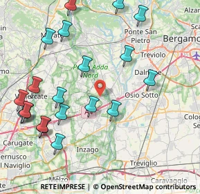 Mappa Via San Martino, 20056 Trezzo sull'Adda MI, Italia (9.7735)