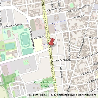 Mappa Via Milano, 138, 20832 Desio, Monza e Brianza (Lombardia)