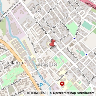 Mappa Via Moncucco, 16, 21053 Castellanza, Varese (Lombardia)