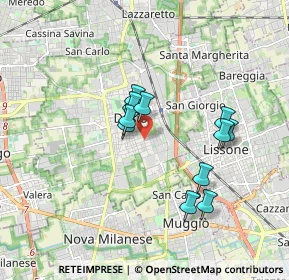 Mappa Via Partigiani d'Italia, 20832 Desio MB, Italia (1.47545)