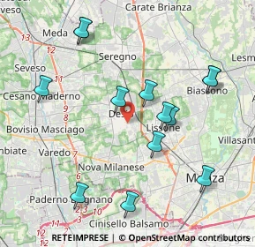 Mappa Via Partigiani d'Italia, 20832 Desio MB, Italia (4.18154)