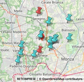 Mappa Via Partigiani d'Italia, 20832 Desio MB, Italia (3.3)