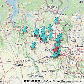 Mappa Via Todi, 21052 Busto Arsizio VA, Italia (10.63526)