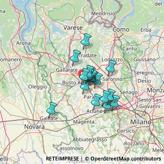 Mappa Via Todi, 21052 Busto Arsizio VA, Italia (8.96941)