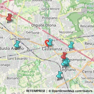 Mappa Castellanza, 21053 Castellanza VA, Italia (2.68083)