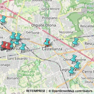 Mappa Castellanza, 21053 Castellanza VA, Italia (3.17)