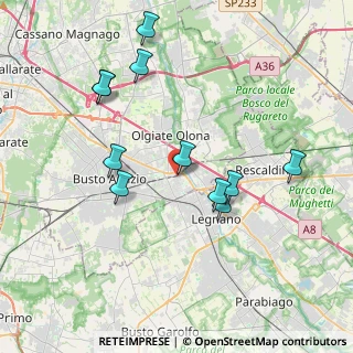 Mappa Castellanza, 21053 Castellanza VA, Italia (3.82727)