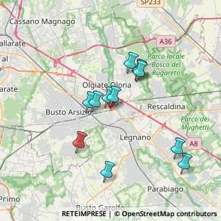 Mappa Castellanza, 21053 Castellanza VA, Italia (3.29667)