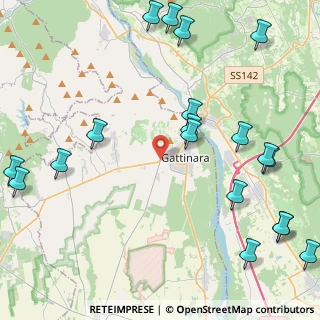 Mappa Gattinara, 13045 Gattinara VC, Italia (6.0085)