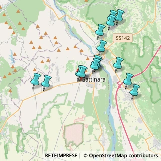 Mappa Gattinara, 13045 Gattinara VC, Italia (3.76533)