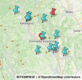 Mappa Via S. Lazzaro, 36073 Cornedo Vicentino VI, Italia (3.7)