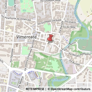 Mappa Via Luigi Cadorna, 24, 20871 Vimercate, Monza e Brianza (Lombardia)