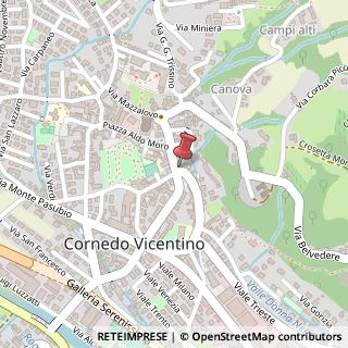 Mappa Via Giuseppe Garibaldi, 3, 36073 Cornedo Vicentino, Vicenza (Veneto)